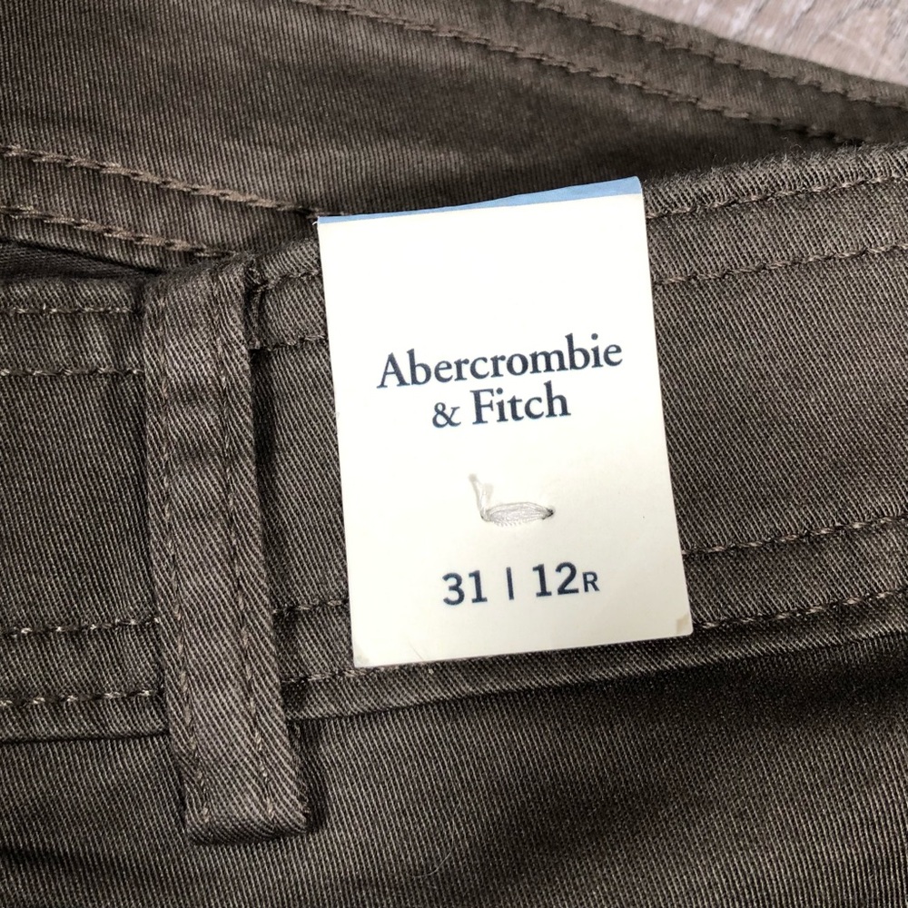 Abercrombie & Fitch Womens Zippered Pockets Cargo Pants Size 31/12 - Picture 6 of 9